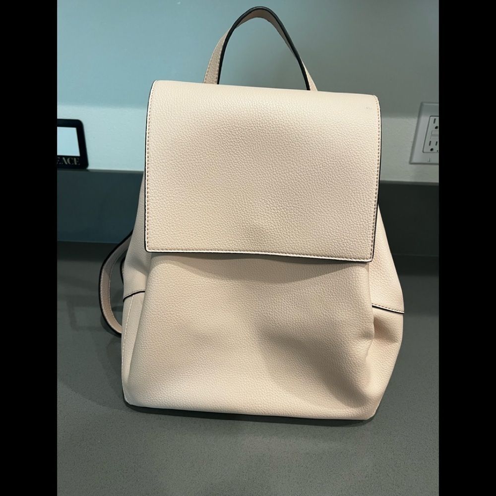 French Connection Faux Leather backpack